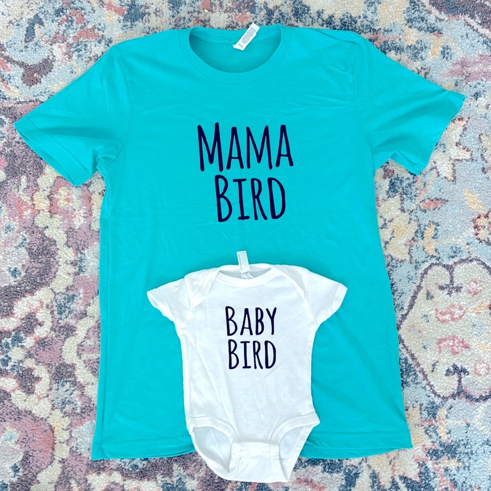 Mama Bird & Baby Bird Shirts